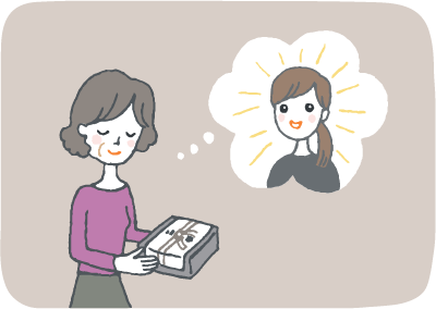郵送での香典返しイラスト 郵送での香典返しイラスト